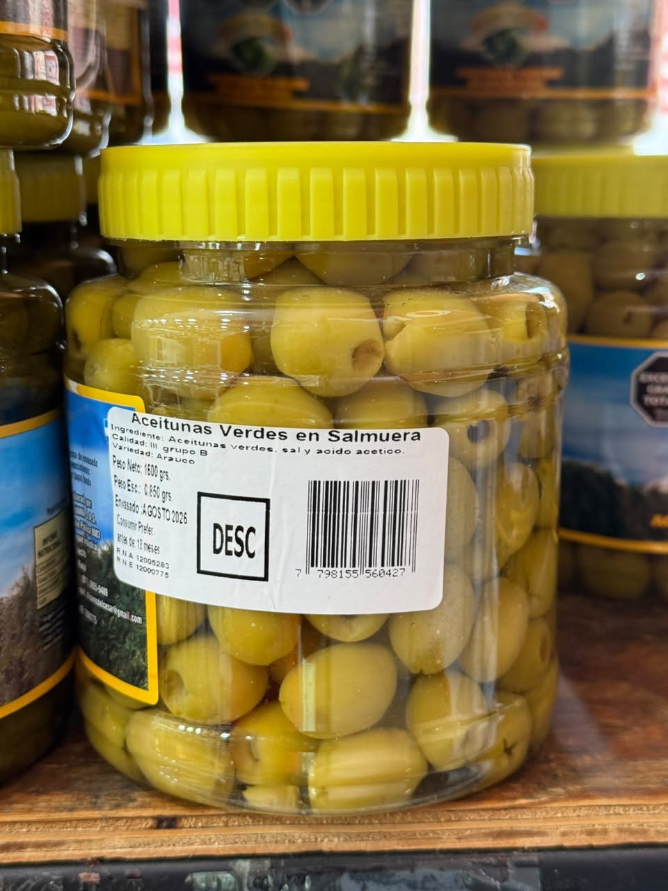 Ace Ver DES x 1 kg - Olivares del Cesar